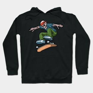 Skateboarding skeleton Hoodie